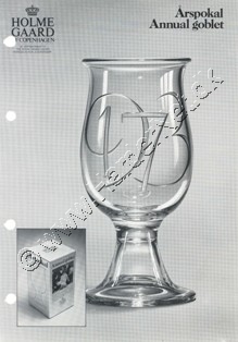 Holmegaard Glasvrk katalog 1973