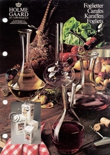 Holmegaard Glasværk katalog 1988