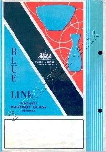 Bucka & Nissen A/S Blue line katalog 1960