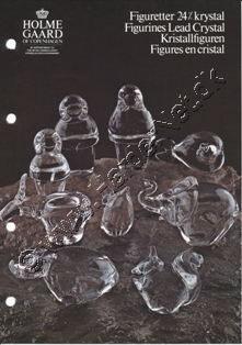 Holmegaard Glasvrk katalog 1985