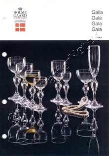 Holmegaard Glasværk katalog 1986