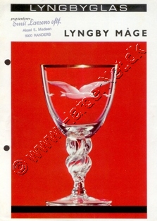 Lyngby Glas katalogblad - Lyngby Mge.