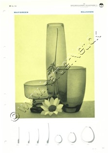 Holmegaard Glasvrk katalog maj, 1964