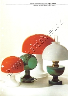 Kastrup-Holmegaard Glasvrker katalog 1967-1973 