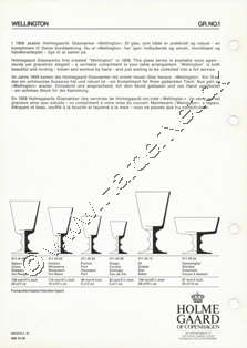 Holmegaard Glasvrk katalog februar, 1976