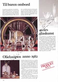 Magasin "Glas & mennesker" september, 1982