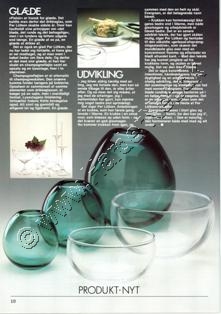 Magasin "Glas & mennesker" april, 1984