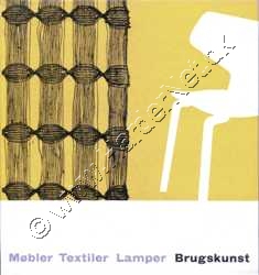Bogen Møbler, Tekstiler, Lamper, Brugskunst af Birgit og Christian Enevoldsen august, 1958