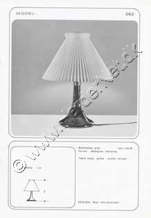 Le Klint lampe katalog maj, 1979