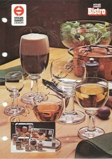 Holmegaard Glasværk katalog juli, 1976