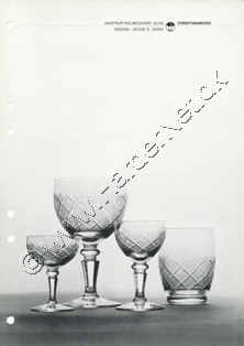 Kastrup-Holmegaard Glasværker katalog 1967-1973