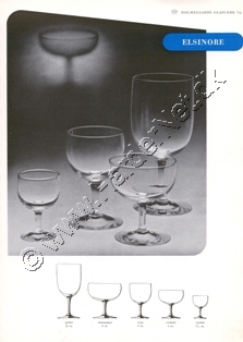 Holmegaard Glasværk katalog januar, 1954 UK