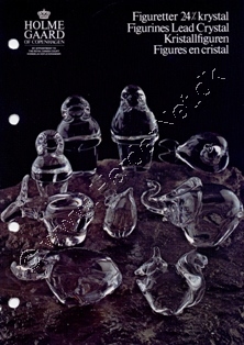 Holmegaard Glasværk katalog 1983