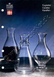 Holmegaard Glasværk katalog januar, 1991