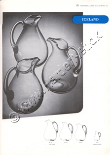 Holmegaard Glasvrk katalog januar, 1954 UK
