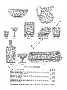 Holmegaard Glasvrk katalog marts, 1941