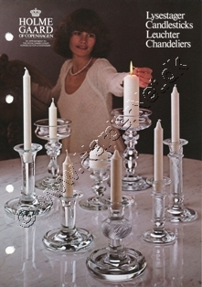 Holmegaard Glasværk katalog september, 1977