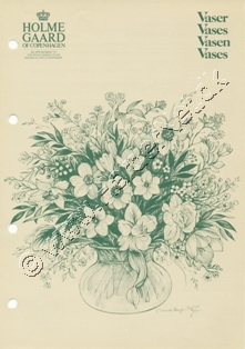 Holmegaard Glasværk katalog september, 1977