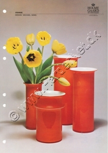 Holmegaard Glasværk katalog april, 1972