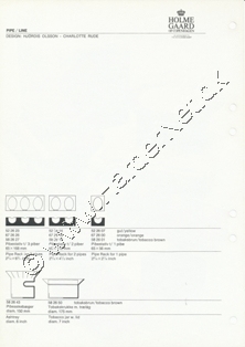 Kastrup-Holmegaard Glasværker katalog 1967-1973  