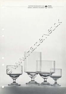 Kastrup-Holmegaard Glasvrker katalog 1969-1973