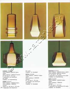 Fog & Mørup lampe katalog 1968