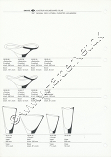 Kastrup-Holmegaard Glasværker katalog 1967-1973