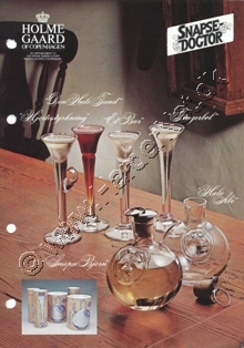 Holmegaard Glasværk katalog 1977