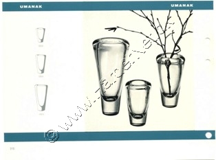 Holmegaard Glasvrk katalog 1958-1965