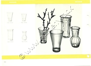Holmegaard Glasværk katalog 1958