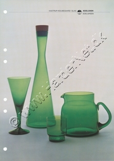 Holmegaard Glasvrker katalog 1971-1973